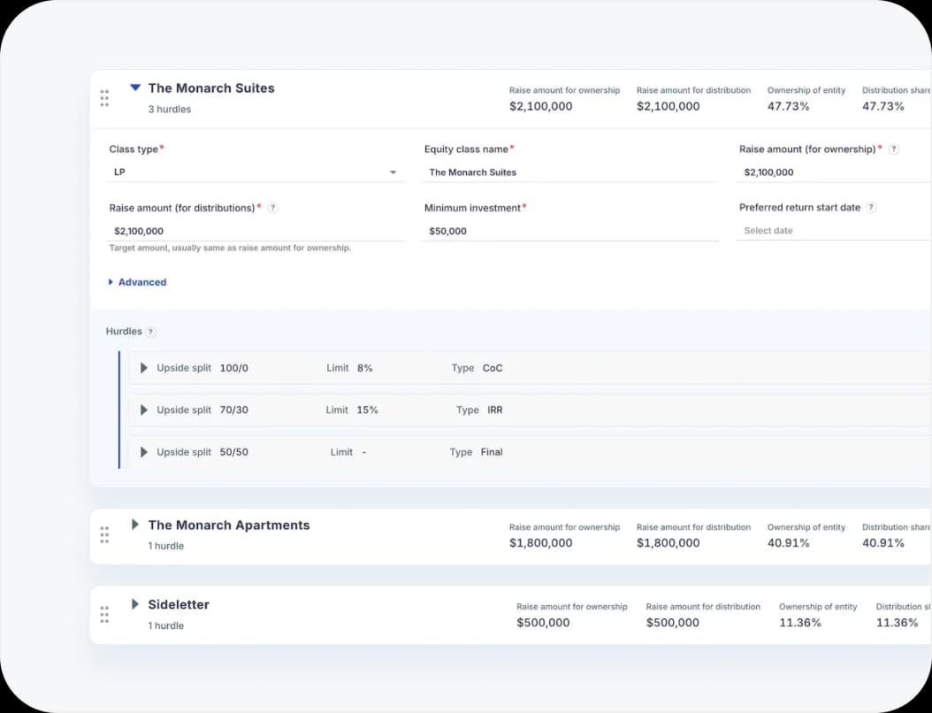 Structure funds your way