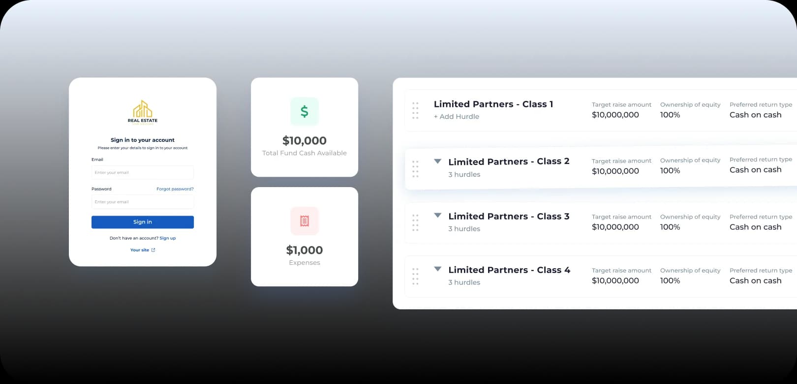 Debt fund managers dashboard