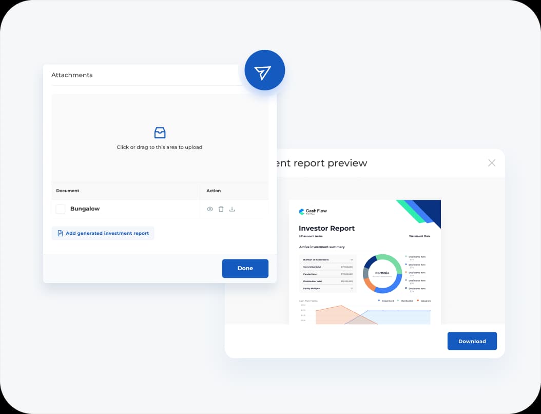 Centralize investor reporting
