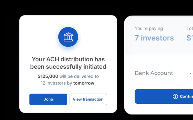 Next-day distributions