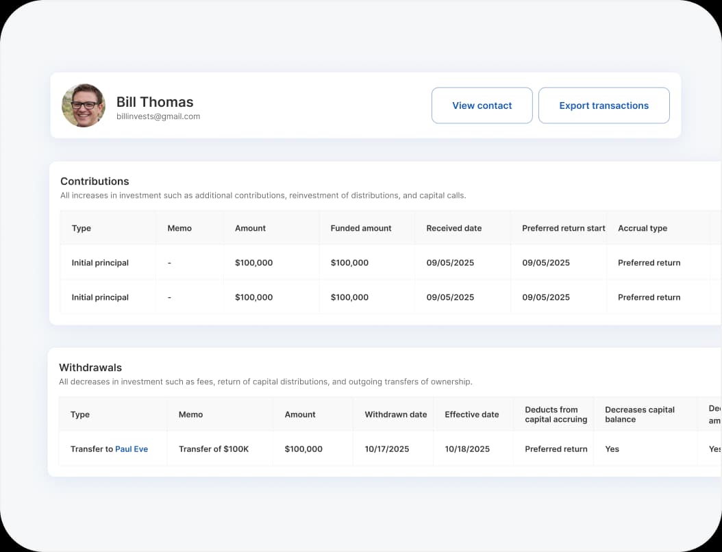 Automate subscriptions and redemptions